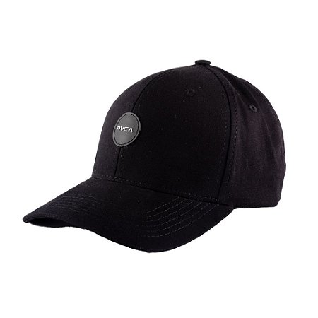 Boné RVCA Aba Curva Shane Strapback Preto