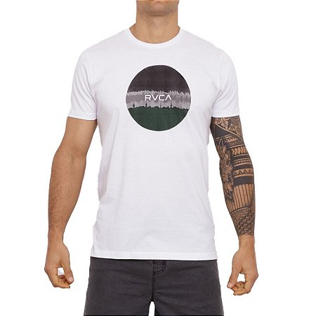 Camiseta RVCA Motors II Masculina Branco