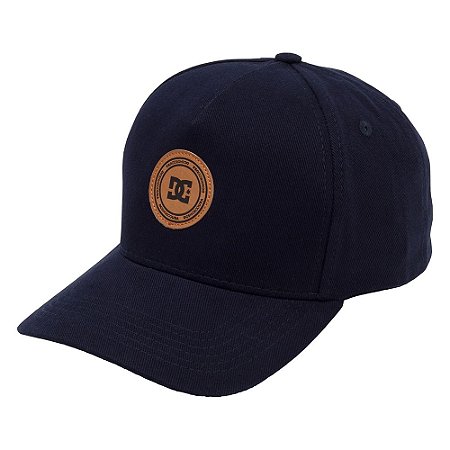 Boné DC Shoes Aba Curva Reynotts 5 Snapback Azul Marinho