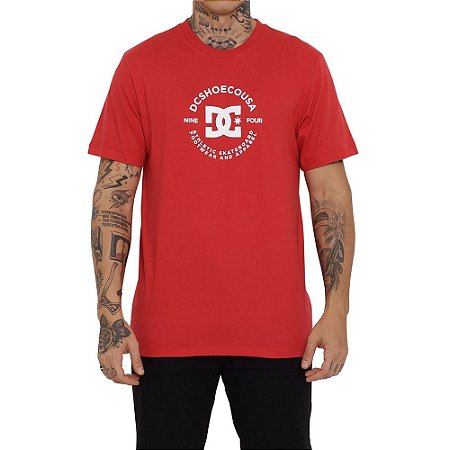 Camiseta DC Shoes DC Star Pilot Masculina Vermelho