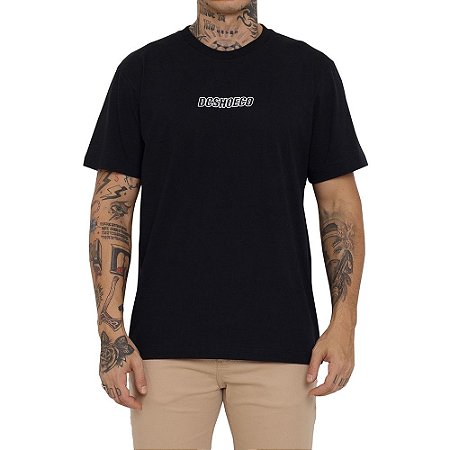 Camiseta DC Shoes Downnig Masculina Preto