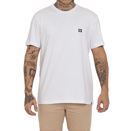 Camiseta DC Shoes Supertransfer Masculina Branco