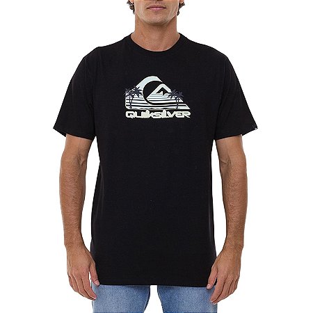 Camiseta Quiksilver Summer Dayz Masculina Preto