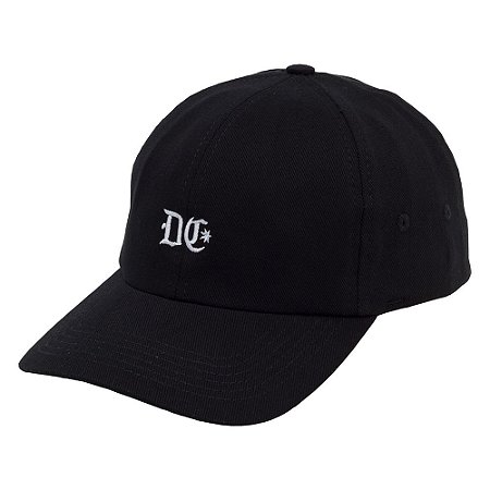 Boné DC Shoes Aba Curva Old School Preto