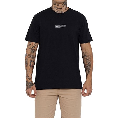 Camiseta DC Shoes Diaginal Tape Masculina Preto