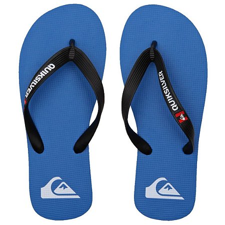 Chinelo Quiksilver Molokai Color Masculino Azul