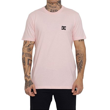 Camiseta DC Shoes Dc Shoes 2 Masculina Rosa Claro