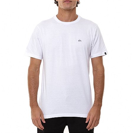 Camiseta Quiksilver Embroidery Masculina Branco