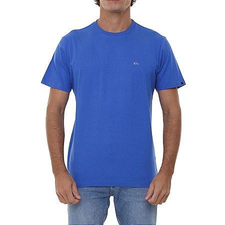 Camiseta Quiksilver Embroidery Masculina Azul