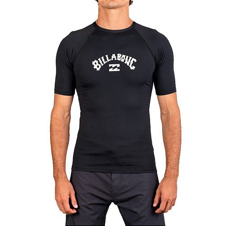 Camiseta Billabong Surf Arch Wave Masculina Preto