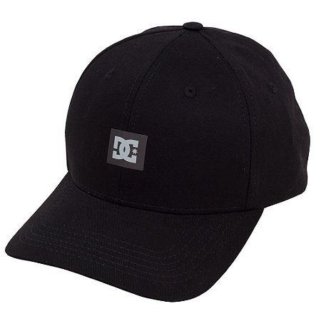 Boné DC Shoes Aba Curva Transfer Preto