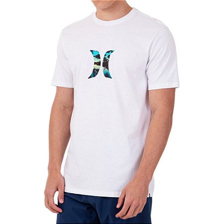 Camiseta Hurley Fusion Masculina Branco