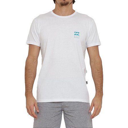 Camiseta Billabong Essential Masculina Branco