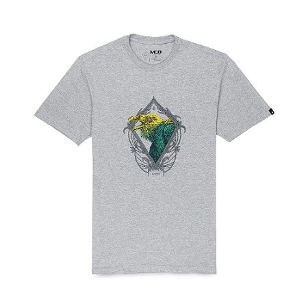 Camiseta MCD Regular Corvus Masculina Cinza