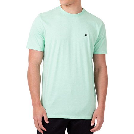 Camiseta Hurley Mini Icon Masculina Verde Claro