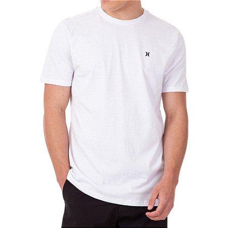 Camiseta Hurley Mini Icon Oversize Masculina Branco