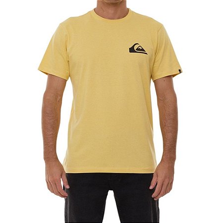 Camiseta Quiksilver Everyday Masculina Mostarda