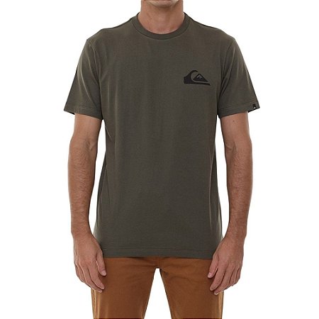 Camiseta Quiksilver Everyday Masculina Verde Escuro