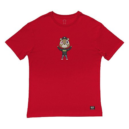 Camiseta Grizzly Touch The Sky Tee Masculina Vermelho