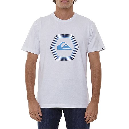 Camiseta Quiksilver New Noise Masculina Branco