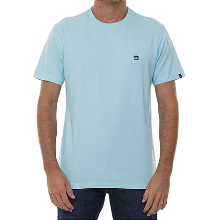 Camiseta Quiksilver Transfer Masculina Azul