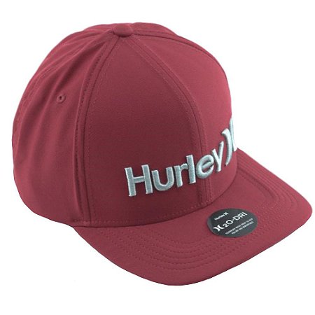 Boné Hurley Aba Curva One&Only Masculino Vermelho