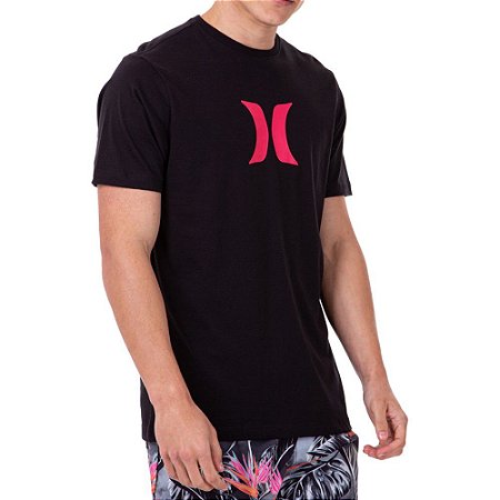 Camiseta Hurley Icon Masculina Preto