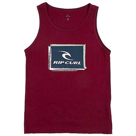 Regata Rip Curl Icon Trash RG Masculina Vermelho Escuro