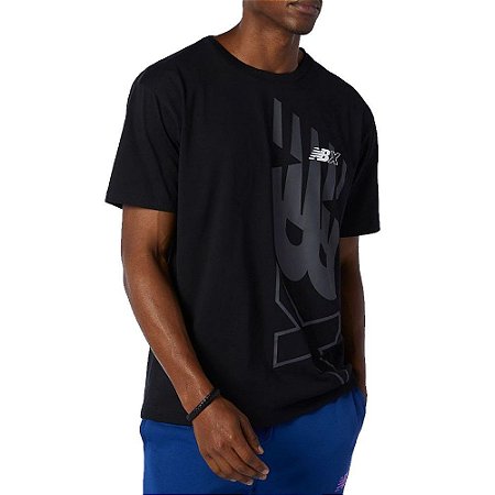 Camiseta New Balance NBX Graphic Masculina Preto