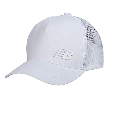 Boné New Balance Aba Curva Trucker Training Branco