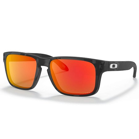 Óculos de Sol Oakley Holbrook XS Matte Black Camo Prizm Ruby