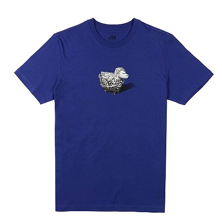 Camiseta Lost Toy Sheep Oversize Masculina Azul