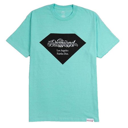 Camiseta Diamond District Tee Masculina Azul