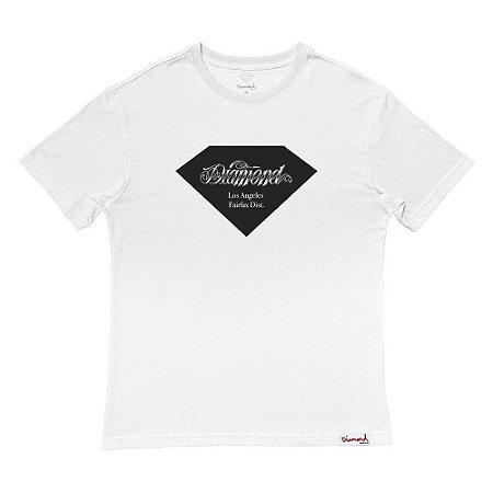 Camiseta Diamond District Masculina Branco
