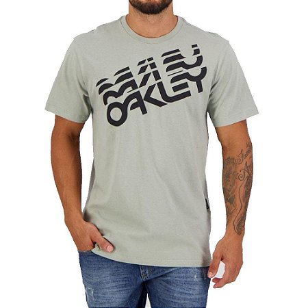 Camiseta Oakley New Graphic Tee II Masculina Cinza