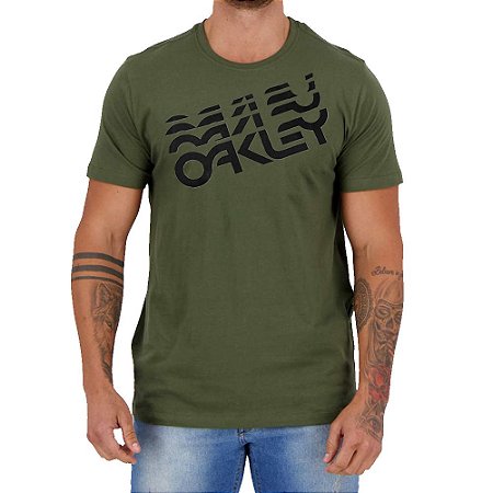 Camiseta Oakley New Graphic Tee II Masculina Verde