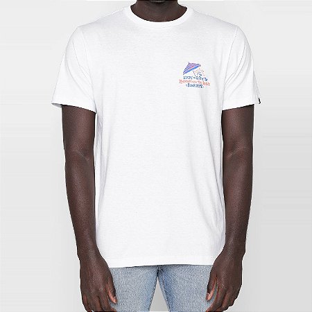 Camiseta Quiksilver The Frenchy Masculina Branco