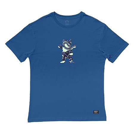 Camiseta Grizzly Snake Eyes Bear SS Tee Masculina Azul
