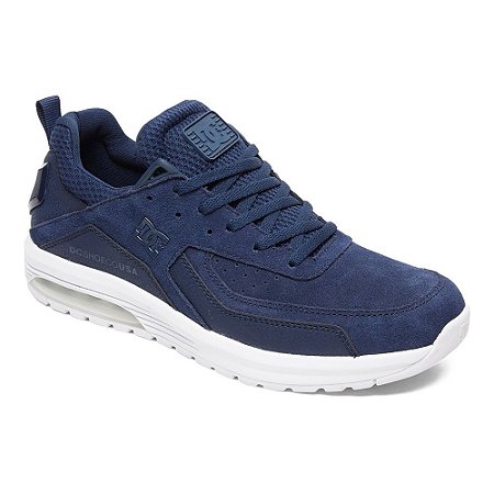 Tênis DC Shoes Vandium Masculino Azul Marinho/Branco