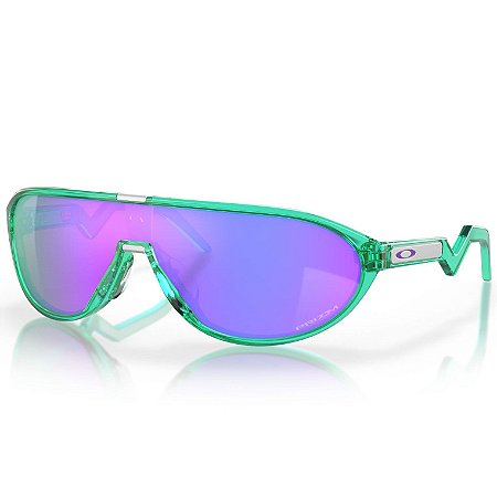 Óculos de Sol Oakley CMDN Translucent Celeste W Prizm Violet