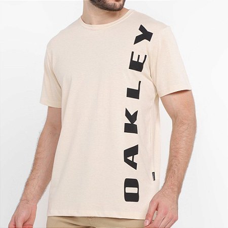 Camiseta Oakley Big Bark Masculina Off White