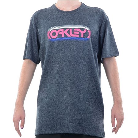 Camiseta Oakley FP Arcade SS Masculina Preto