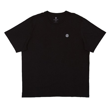 Camiseta Element Basic Crew Plus Size Masculina Preto