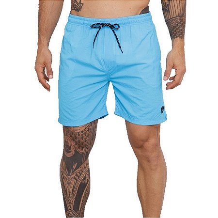 Bermuda RVCA Boardshort Flux Trunk 18 Masculina Azul