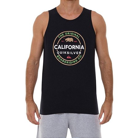 Regata Quiksilver CA State Masculina Preto