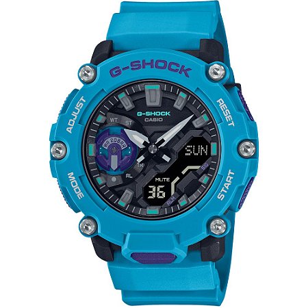 Relógio G-Shock GA-2200-2ADR Masculino Azul