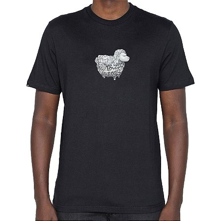 Camiseta Lost Toy Sheep Masculina Preto