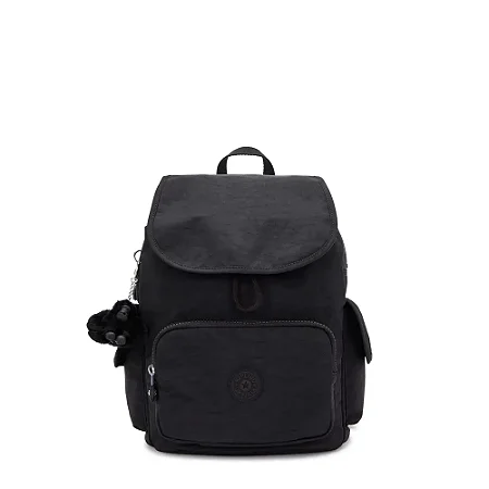 Mochila Kipling City Pack S Black Noir Preto