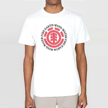 Camiseta Element Seal Masculina Branco