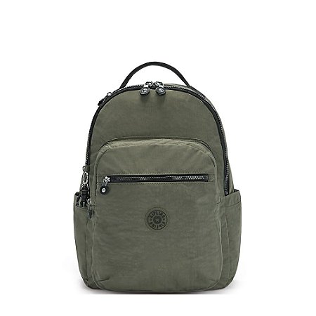 Mochila Kipling Seoul Green Moss Verde